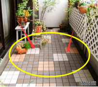 <b>杏耀,阳台装修，地面不要铺瓷砖了，邻居教我这</b>