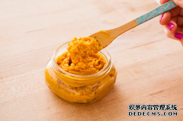 杏耀平台 自制南瓜面膜