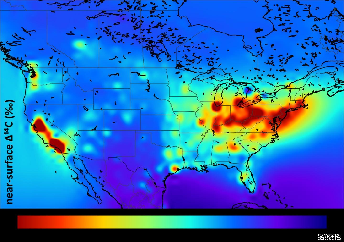 追踪化石燃料的碳-14排放杏耀登录地址