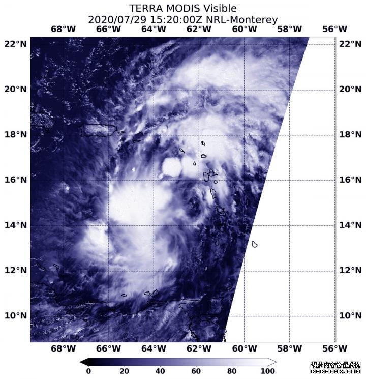 美国国家航空航天杏耀网站局跟踪潜在的热带气旋进入东加勒比海