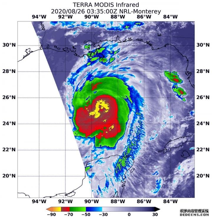 美国国家航空航天局登录杏耀平台检查强力飓风劳拉即将登陆