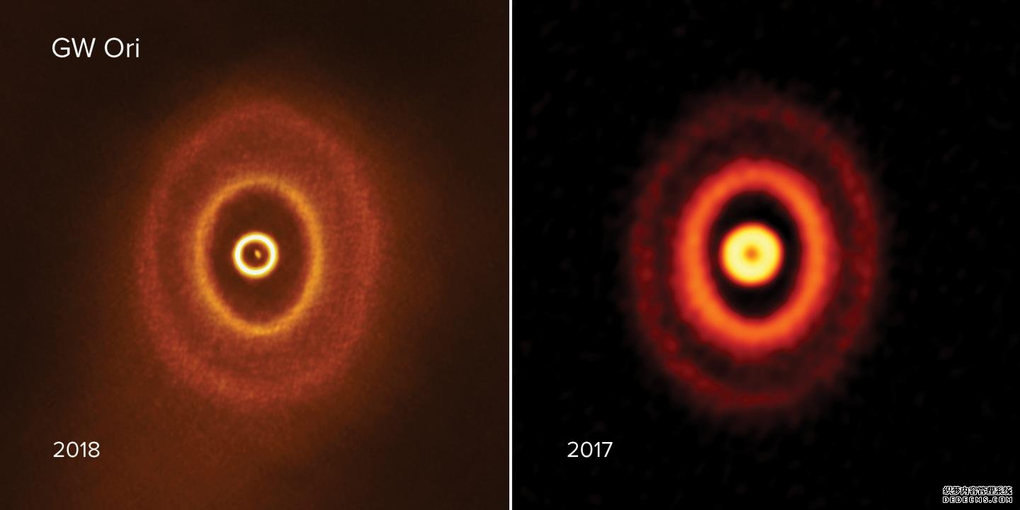 杏耀客户端ALMA发现了三颗恒星周围行星形成盘中的不对称环