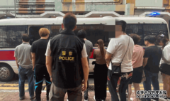 <b>杏耀警破荃湾非法钓鱼机赌档 10男女被捕</b>